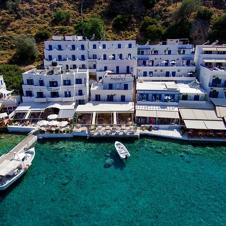 Madares Hotel Loutro Buitenkant foto