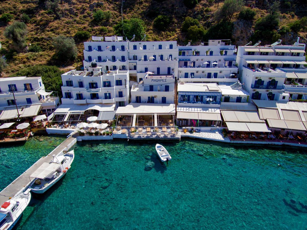 Madares Hotel Loutro Buitenkant foto