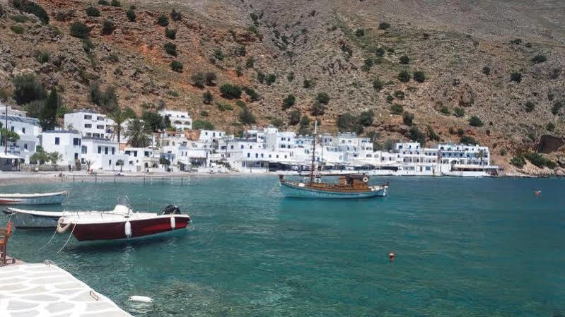 Madares Hotel Loutro Buitenkant foto